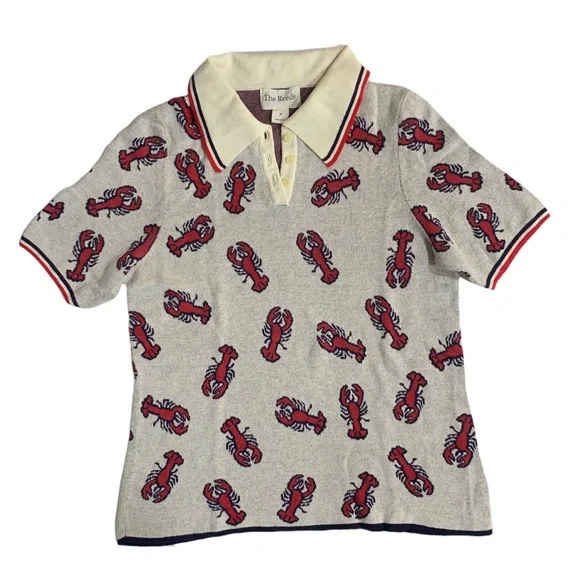 J Crew x The Reeds Lobster Polo Shirt Size M
J. Crew NWOT - Picture 5 of 10